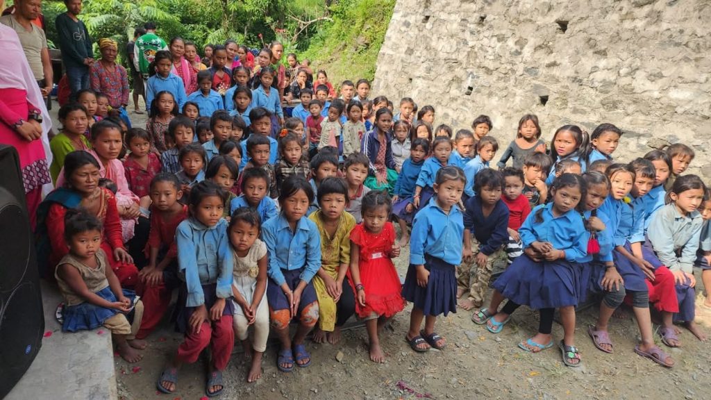 edventure nepal charity conducting events for students